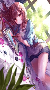 Anime Girl Wallpaper Attitude